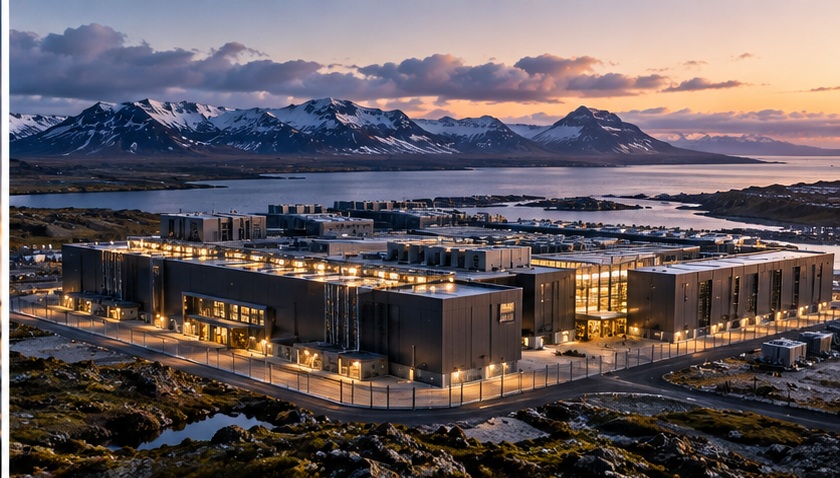 Myndskreyting við grein: Gagnaver fyrir 1.400 milljarða – en fjármögnunin enn óupplýst